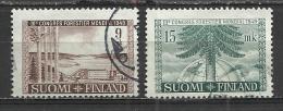 FINLAND 1949 - FOREST CONFERENCE - CPL. SET - USED OBLITERE GESTEMPELT USADO - Oblitérés
