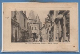 Delcampe - 72 - La FERTE BERNARD --  La Rue D'Huisne - La Ferte Bernard