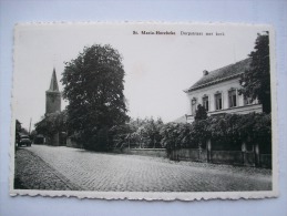 Ma Réf: 55-6-7.        SINT-MARIA-HOREBEKE                       Dorpstraat Met Kerk. - Horebeke