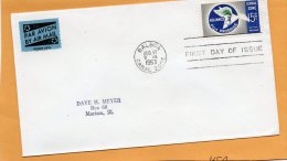 Canal Zone 1963 FDC - Kanalzone