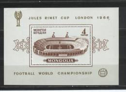 MONGOLIE  BF 11 * *  ( Cote 9.20e )  Cup 1966   Football  Soccer Fussball - 1966 – Engeland
