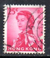 Hong Kong QEII 1962 25c Definitive, Fine Used - Used Stamps