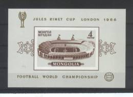 MONGOLIE  BF 11 * *  NON DENTELE  Cup 1966   Football  Soccer Fussball - 1966 – England
