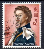 Hong Kong QEII 1962 $2 Definitive, Fine Used - Usados