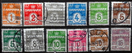 Denmark 1905-1921 (O). (lot Ks 402) - Collezioni