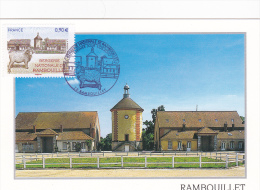 Carte-Maximum FRANCE N° Yvert 4444 (RAMBOUILLET - Bergerie Nationale) Obl Sp Ill 1er Jour (Ed Combier) - 2010-2019