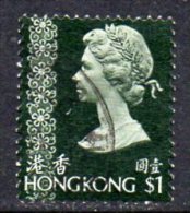 Hong Kong QEII 1973 $1 Definitive, Fine Used - Usados