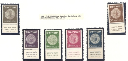 ISRAEL 1949-1962 **  Super Zustand, 21 Scans + PayPal - Unused Stamps (with Tabs)