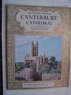 THE PICTORIAL HISTORY OF CANTERBURY CATHEDRAL By CANON JOHN SHIRLEY  PITKIN 1966 Visitor's Guide - Europa