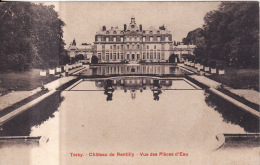 CPA. - TORCY - Chateau De Rentilly - Vue Des Pièces D'Eau - Torcy