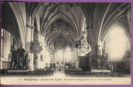 MAIGNELAY - Intérieur De L'Eglise - Sculptures Remarquables De La Voûte Centrale - Maignelay Montigny