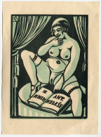 EX LIBRIS Z KNIH ANT. KODESE ANNO 1928 - Exlibris