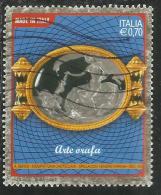 ITALIA REPUBBLICA ITALY REPUBLIC 2013 MADE IN ITALY ARTE ORAFA SPILLA CON VENERE MARINA  €  0,70 USATO USED OBLITERE´ - 2011-20: Gebraucht