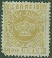CAPE VERDE..1877..Michel # 3...MH...MiCV - 2.50 Euro. - Kapverdische Inseln