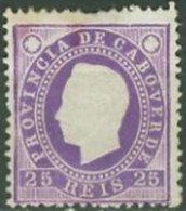 CAPE VERDE..1886..Michel # 18A...MH...MiCV - 6.50 Euro. - Cape Verde