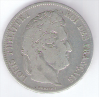 FRANCIA 5 FRANCS 1832 LOUIS PHILIPPE I AG SILVER - 5 Francs