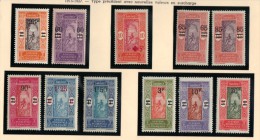 DAHOMEY N° 60, 66 à 69, 79 à 84 * - Unused Stamps