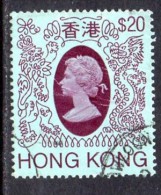 Hong Kong QEII 1982 $20 Definitive, Fine Used - Oblitérés