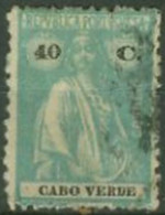 CAPE VERDE..1921..Michel # 188...used. - Kapverdische Inseln