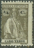 CAPE VERDE..1914..Michel # 141...MH. - Cape Verde