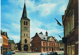 Bree  Kerk Stadhuis Oldtimers /car - Bree