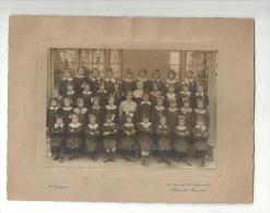 Photographie Photo De Classe Ecole De Fille De Courbevoie (92) Des Années 1920 - Albums & Verzamelingen