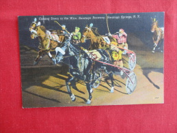 New York > Saratoga Springs  Harness Raceway  Linen Not Mailed   Ref 1143 - Saratoga Springs