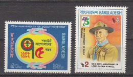 BANGLADESH, 1982, 75th Anniversary Of Boy Scout Movement, 125th Birth Anniv Of Lord Baden Powell, MNH, (**) - Bangladesh