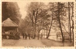 Lac De Virelles  Pres De Chimay Animation  Charette Tirée Par Un Ane - Chimay