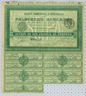 Sté Commerciale Et Industrielle Des Palmeraies Africaines - Agricultura