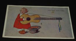 Ansichtskarte Kind Mit Gitarre Künstler WAC  Um 1912  #AK5272 - Humorous Cards