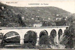 F445  Ardeche  Largentière  Le Viaduc Du Chemin De Fer - Le Pouzin