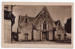 Cpsm 37 - Campigny Sur Veude - L'église (9x14cm) 1948 - Champigny-sur-Veude