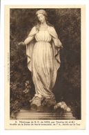 Cp, Sculpture, Pèlerinage De N.D. De Sion, Modèle De La Statue De Marie Immaculée - Sculpturen