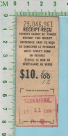 1956 Postal Note ( $10.86 Avec 12 Cents De Taxe , Timbre De Cookshire P. Quebec Canada ) - Canadá