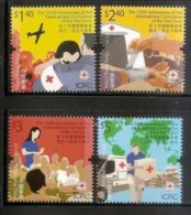 2013 HONG KONG 150th Red Cross Committee Stamps Plane Medicine Car Education Map - Nuovi