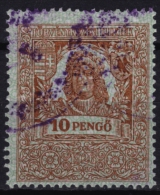 1926 Hungary - Judaical Tax - Revenue Stamp - 10 P - Used - Steuermarken
