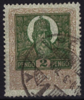 1926 Hungary - Revenue Stamp - 2 P - Used - Fiscales