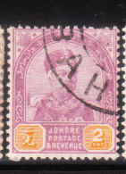 Malaya Johore 1892-94 Sultan Abubaker 2c Used - Johore