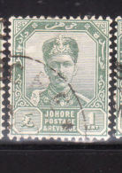 Malaya Johore 1896-99 Sultan Ibrahim 1c Used - Johore