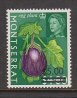 Montserrat 1968 $ 5 Surcharge On $4.80  Fruit Definitive MNH - Montserrat