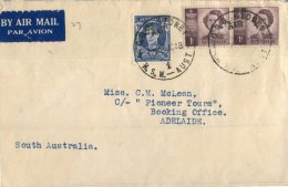 (117) Australian Cover Posted In 1948 From NSW To SA - Covers & Documents