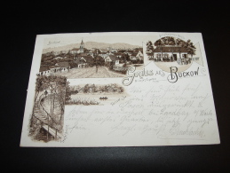 GRUSS AUS BUCKOW PRITZHAGENER MÜHLE TORNOW SEE M. LOOSE´S EIGENTHUM 1897 Nach GÖPPINGEN - Buckow