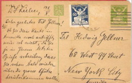 CS Card To N.Y. ... BA555 - Lettres & Documents