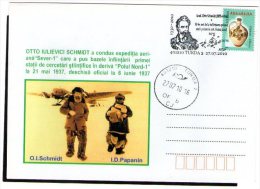 Otto Schmidt And I. Papanin. Turda 2010. - Polar Explorers & Famous People