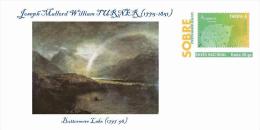 Spain 2014 - Joseph Mallord William TURNER (british Painter) - Special Prepaid Cover - Desnudos