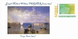 Spain 2014 - Joseph Mallord William TURNER (british Painter) - Special Prepaid Cover - Desnudos