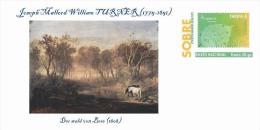 Spain 2014 - Joseph Mallord William TURNER (british Painter) - Special Prepaid Cover - Desnudos