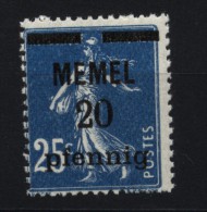 Memel,20,xx  (4870) - Memelgebiet 1923