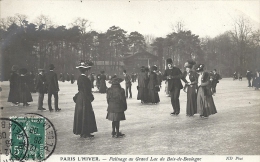 Paris : L´Hiver, Patinage Au Grand Lac Du Bois De Boulogne - Ohne Zuordnung
